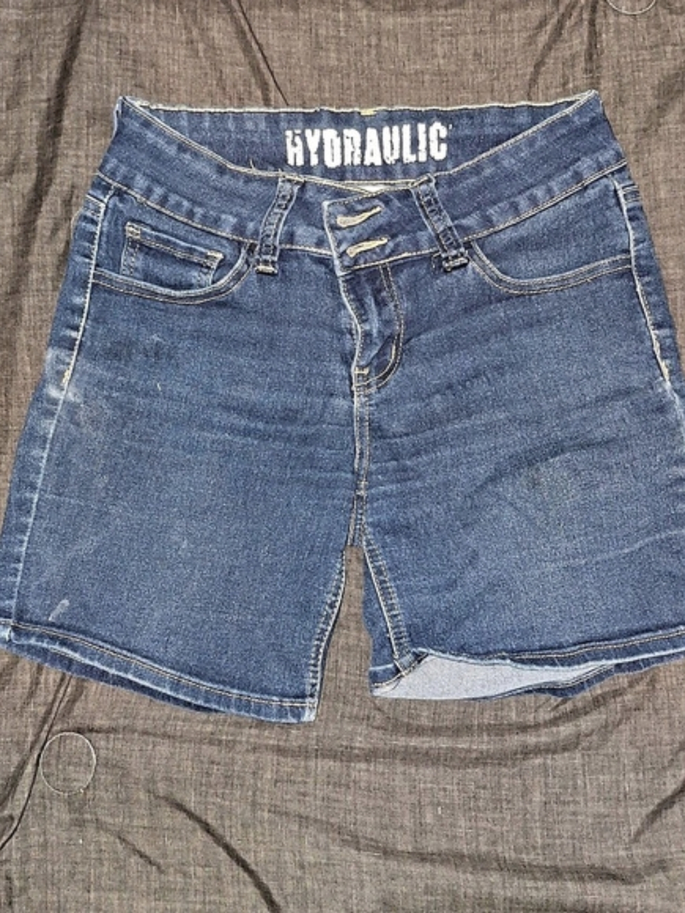 Hydraulic Jean Shorts Blue Size 7/8